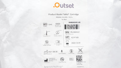 Qutset PN-0004221 Tablo Cartridge 140mL (x)